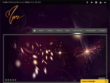 Tablet Screenshot of mazevents.com